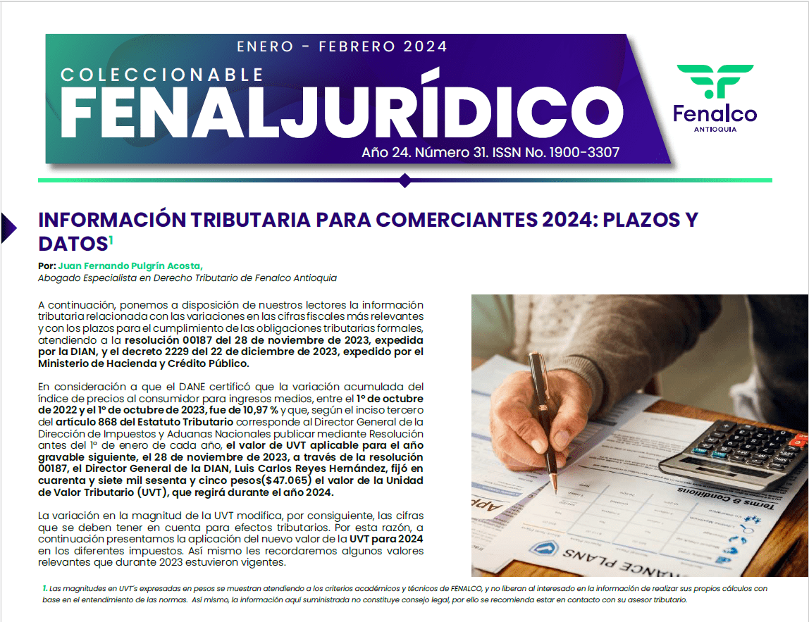 Fenaljurídico enero - febrero